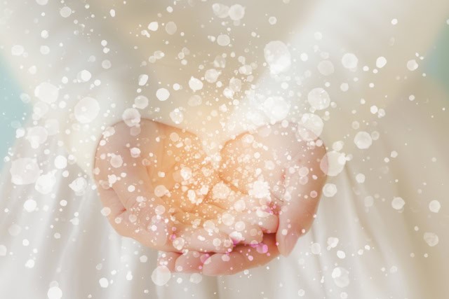 手からスピリチュアルなパワー