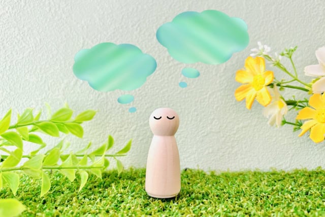 感情を受け止める様子